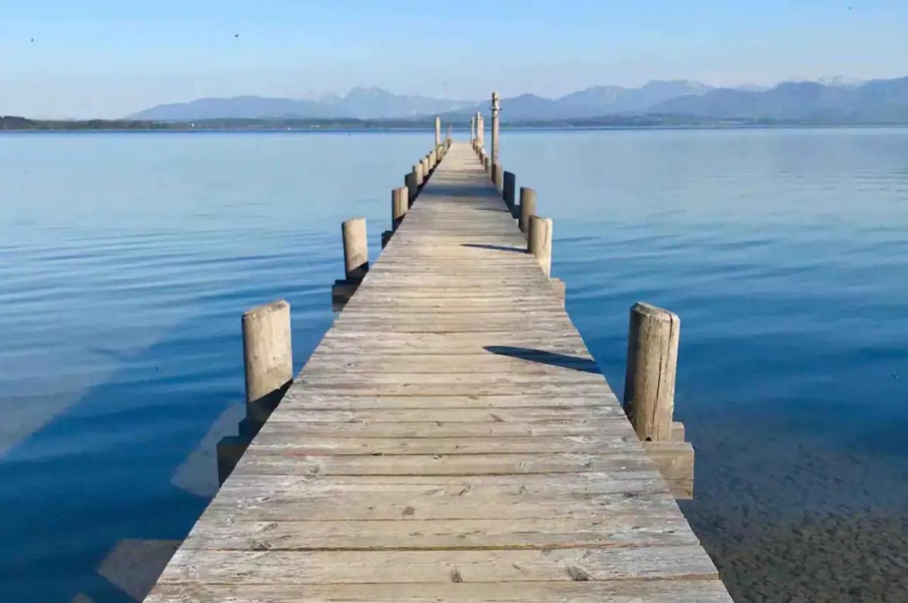 סיאון-זיברוק Chiemsee Schwanenloft מראה חיצוני תמונה